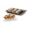 Moule mini baguette silicone perforé x4 - Lékué
