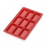 Plaque 9 financiers silicone Gourmet - Lékué