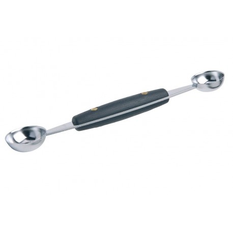Cuillère à melon 2 en 1 inox