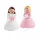 Moule 4 mini robes princesse Wilton