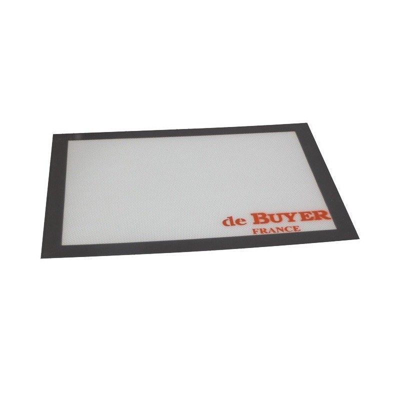 Tapis de cuisson professionnel en silicone 40x30 cm.