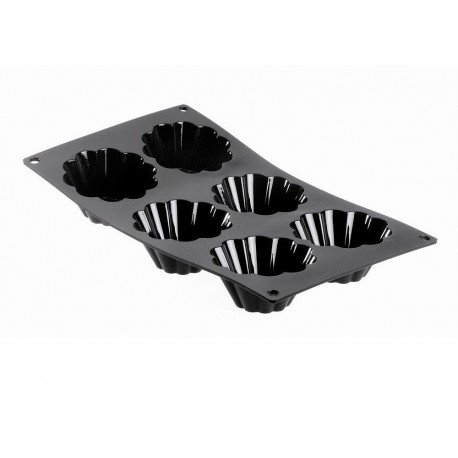 Moule silicone 6 brioches Moul'Flex De Buyer