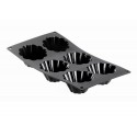 Moule silicone 6 brioches Moul'Flex De Buyer