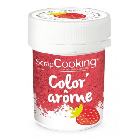 Color'arôme rose / fraise 10g ScrapCooking