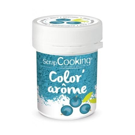 Color'arôme bleu / myrtille 10g ScrapCooking