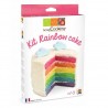 Kit Rainbow cake - ScrapCooking