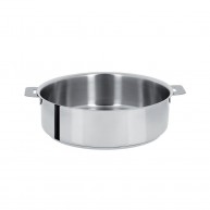 Sauteuse inox Mutine 24cm manche amovible Cristel