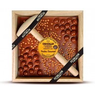 Chocolat à casser lait Perles Caramel 400g Le Comptoir de Mathilde