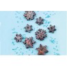 Moule chocolat silicone Flocon - Silikomart