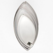 FIN DE SERIE Emporte-pièce oval x3