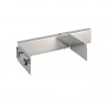 Raplette "Pascal" inox + double peigne - De Buyer