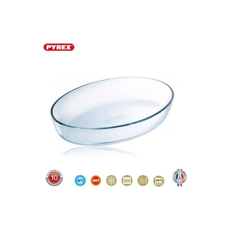 Plat à four ovale 39x27cm Classic - Pyrex - MaSpatule