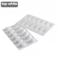 Moule silicone Quenelle x12 - Silikomart