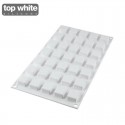 Moule silicone micro carré x35 Silikomart