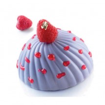 Moule silicone demi-sphère vrillée Parfum silikomart