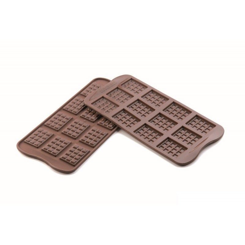 2 moules en silicone oursons guimauve-chocolat