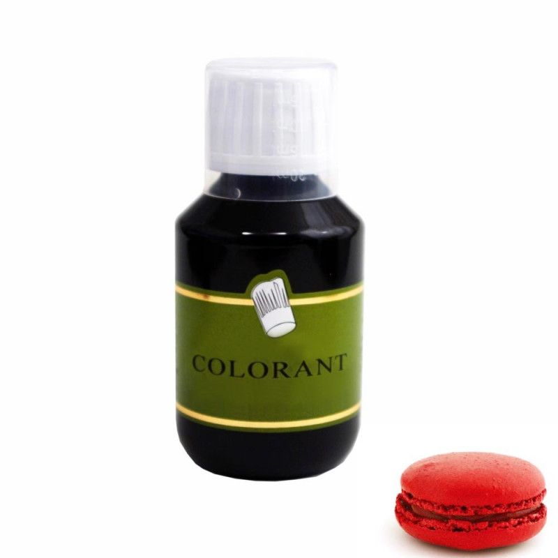 Colorant liquide rouge Noël 1 L - Arôme et colorant