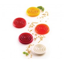 Moule silicone 15 tourbillons Silikomart