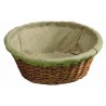 Banneton rond entoilé lin 1500g