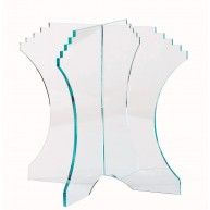 Pied cristal pour pyramide macarons