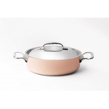 Sautoir cuivre 28cm Prima Matera De Buyer