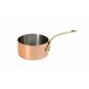 Casserole cuivre inox queue laiton 12cm De Buyer