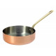 Sauteuse cuivre inox 16cm queue laiton De Buyer
