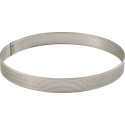 Cercle perforé inox 28cm H2cm - Mallard Ferrière