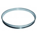 Cercle à tarte inox 12cm - Mallard Ferrière