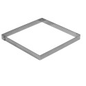 Carré à tarte inox 16cm