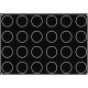 Plaque silicone 24 demi-sphères Pavoflex