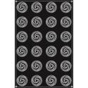 Plaque silicone 24 boutons de Rose Pavoflex