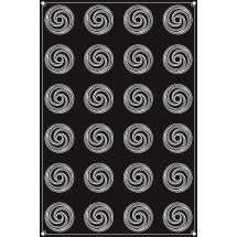 Plaque silicone 24 boutons de Rose Pavoflex