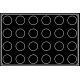 Plaque silicone 24 cylindres Pavoflex