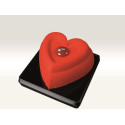 Plaque silicone 24 coeurs Love Pavoflex