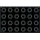 Plaque silicone 24 charlottes Pavoflex
