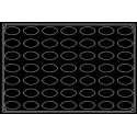 Plaque silicone 49 quenelles Pavoflex