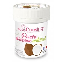 Arôme en poudre naturel Noix de coco 15g ScrapCooking