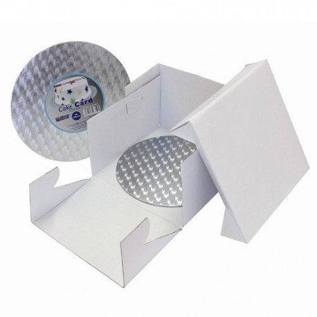 Boîte à gâteau et support gateau rond 25cm PME