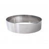 Cercle à Mousse Inox 22 cm x H 4,5 cm - Gobel
