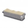 Moule pâté croûte inox pliant perforé Geo Forme 24cm - de Buyer