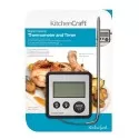 Thermomètre de cuisson + minuteur