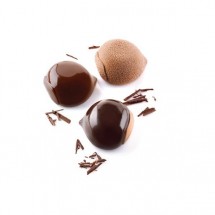 Moule silicone marron glacé x6 Silikomart