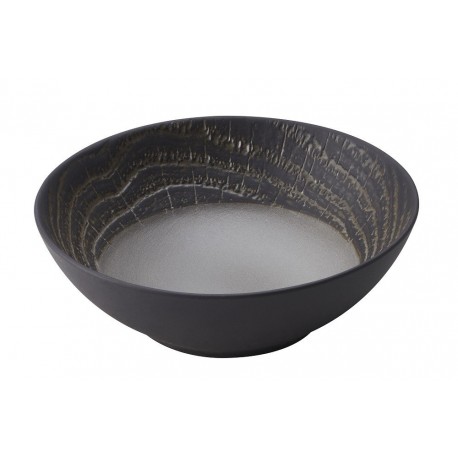 FIN DE SERIE Assiette creuse 19cm Poivre Arborescence Revol