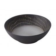 FIN DE SERIE Assiette creuse 19cm Poivre Arborescence Revol