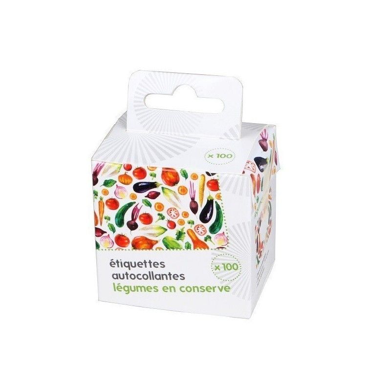 Etiquettes pour conserves de légumes par 84 - Tom Press