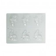 Moule chocolat Lapin x6
