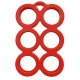 Set 6 douilles tritan Classic - De Buyer