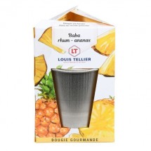 Bougie gourmande Baba rhum ananas - Tellier