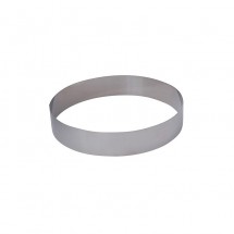 Cercle pâtisserie mousse et entremet 26cm H4,5cm De Buyer